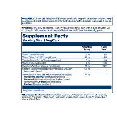 Super CranActin Cranberry Extract 400mg